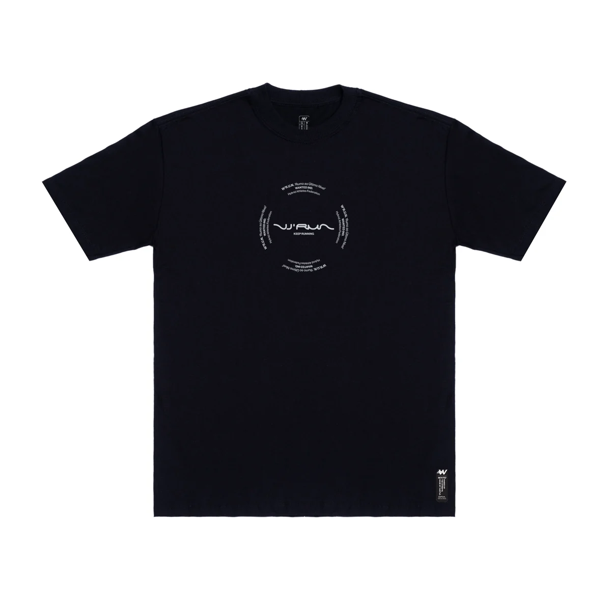 Camiseta Wanted RUNNING Preto — foto 1